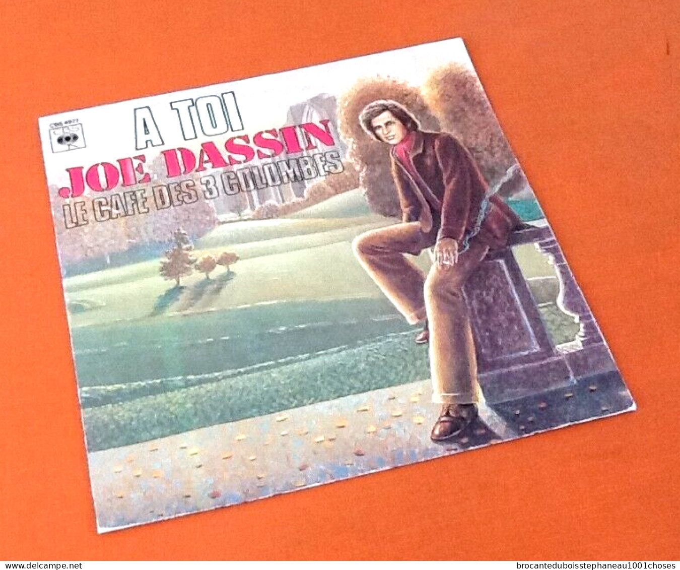 Vinyle 45 Tours  Joe Dassin  A Toi  (1977)  CBS 4977 - Disco & Pop