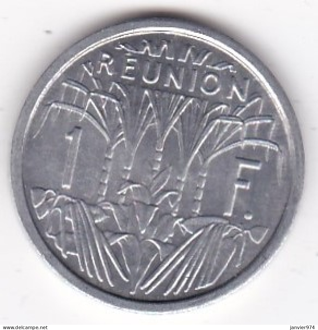 Ile De La Réunion 1 Franc 1948 Aile, En Aluminium , Lec# 53, Neuve UNC - Riunione