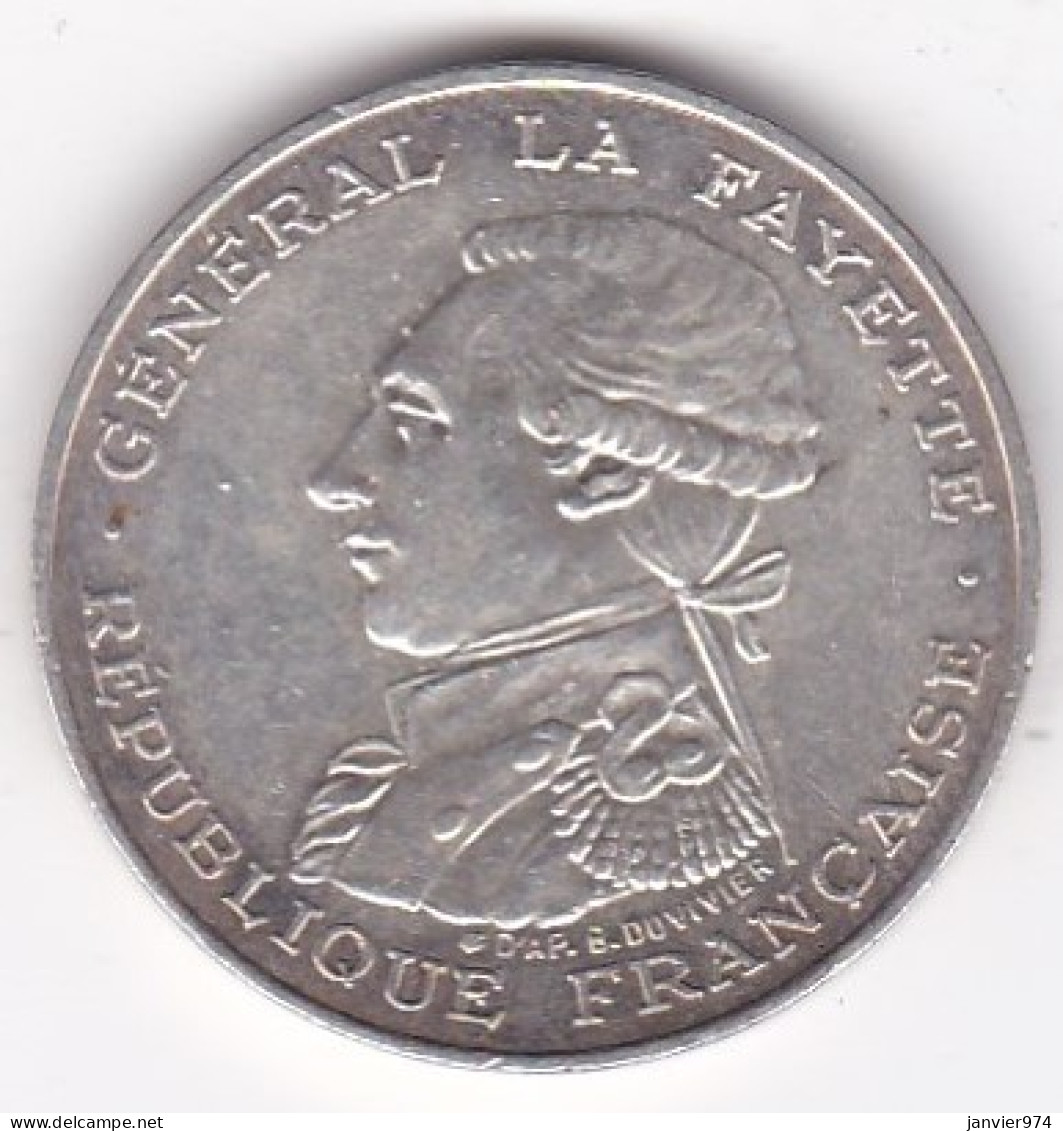 100 Francs LA FAYETTE 1987 . En Argent - 100 Francs