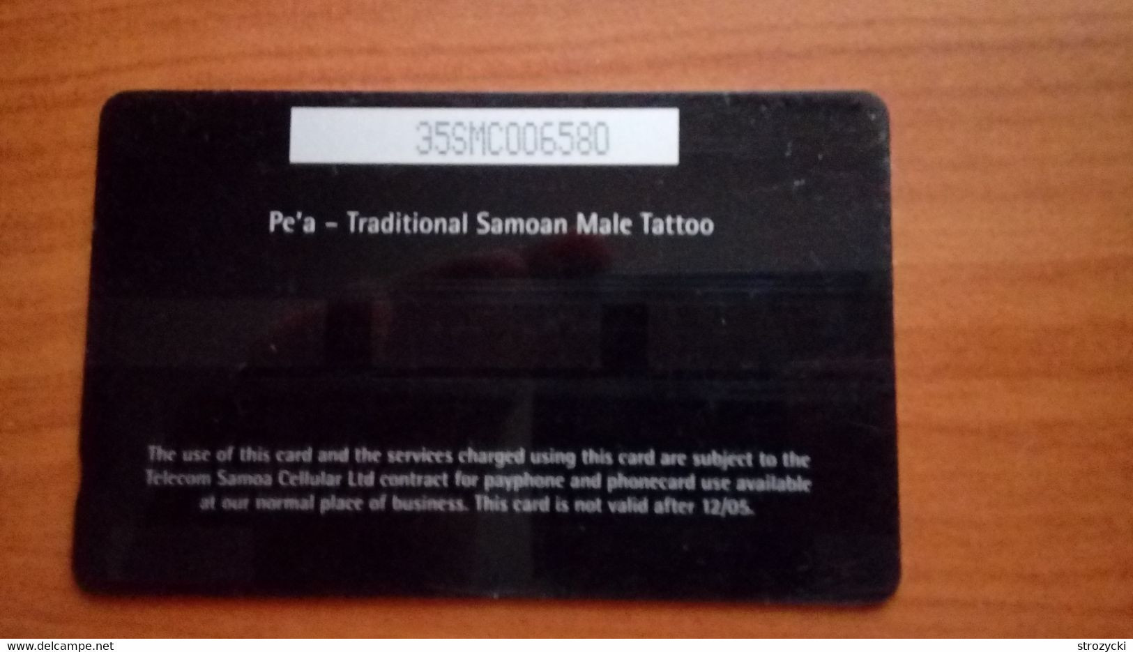 Samoa - Pe'a - Traditional Samoan Male Tattoo - 35SMC - Samoa