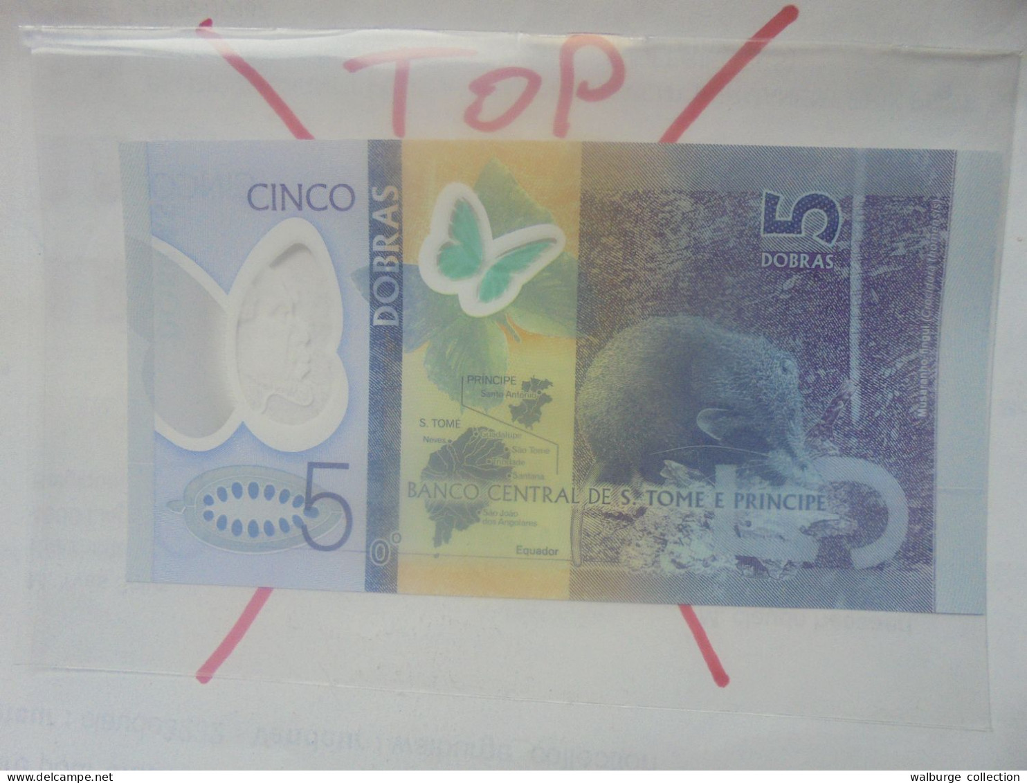 SAO TOME-PRINCIPE 5 DOBRAS 2016 Neuf (B.32) - Sao Tome And Principe