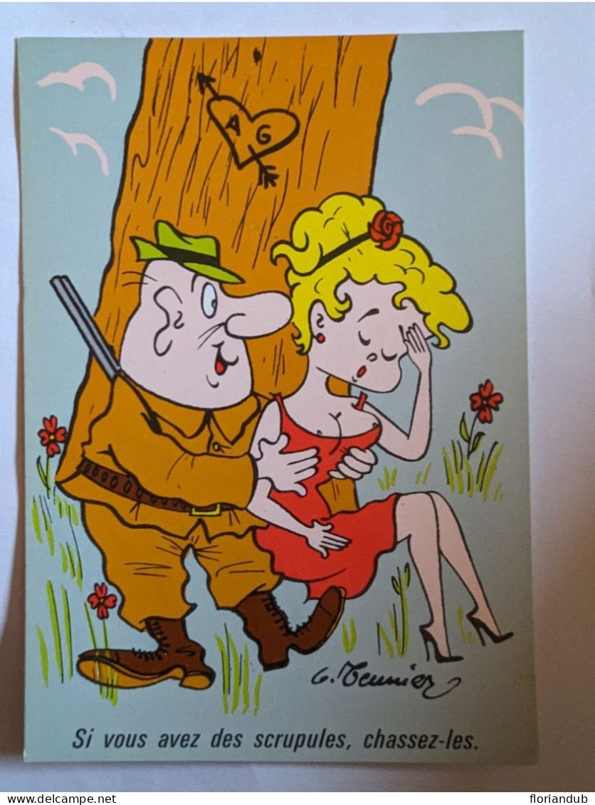 CP - Illustrateur G Meunier - Éditions Vaysse - Chasse - Humour - Meunier, G.