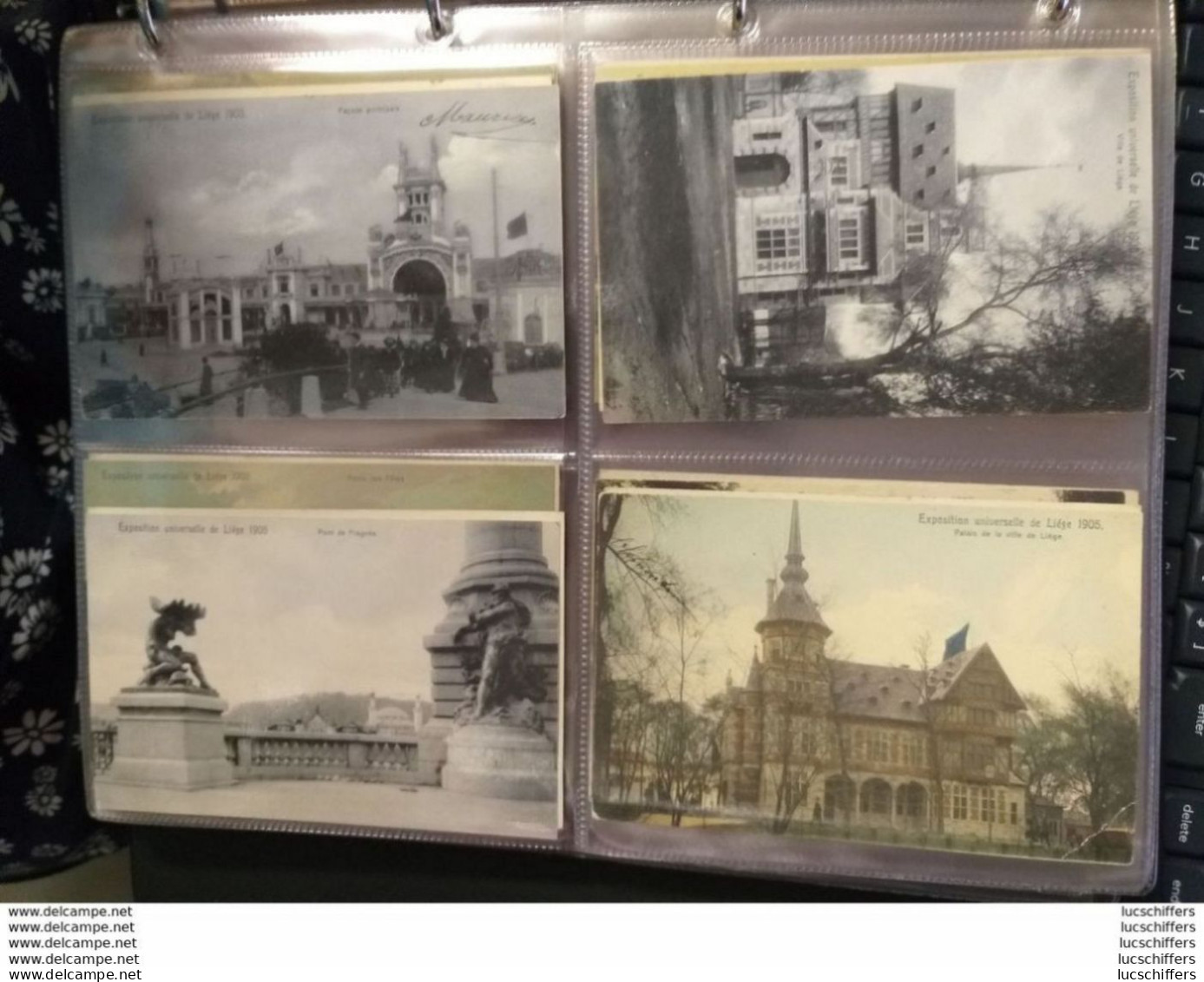 Exposition universelle de 1905 - Liège - Série Nels numérotée - Je vends ma collection -