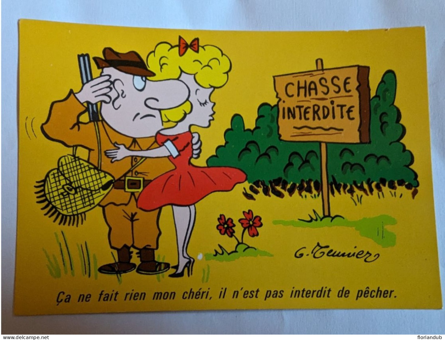 CP - Illustrateur G Meunier - Éditions Vaysse - Chasse - Humour - Meunier, G.