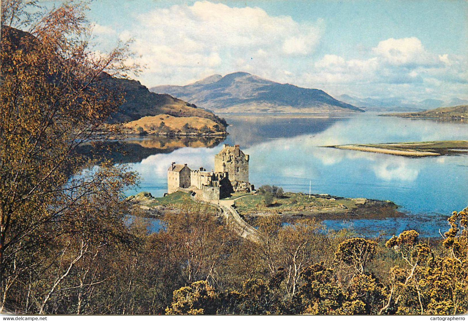 United Kingdom Scotland Eilean Donan Castle Loch Duich Wester Ross - Inverness-shire