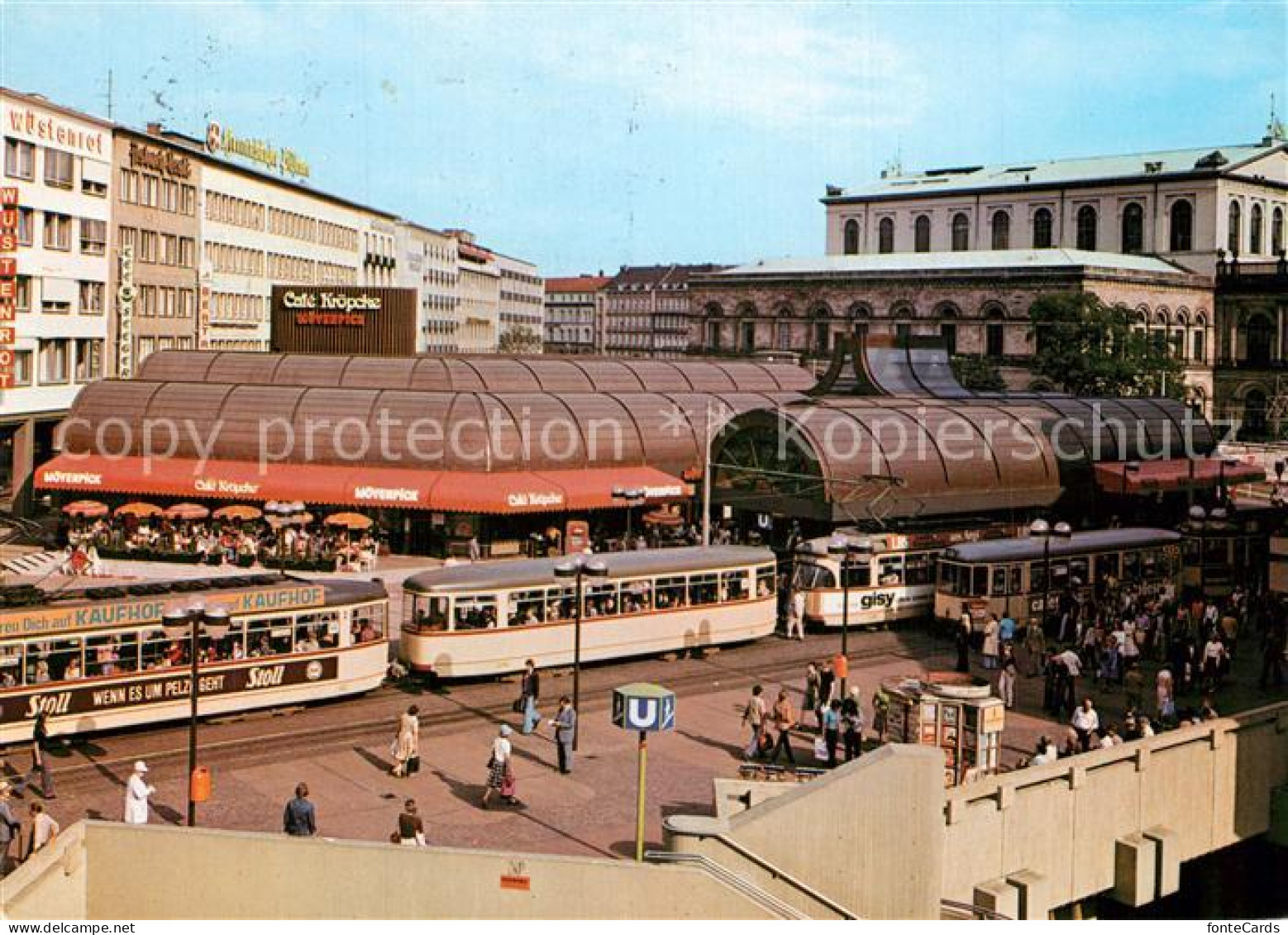 73579979 Strassenbahn Hannover Cafe Kr?pcke Oper   - Tramways