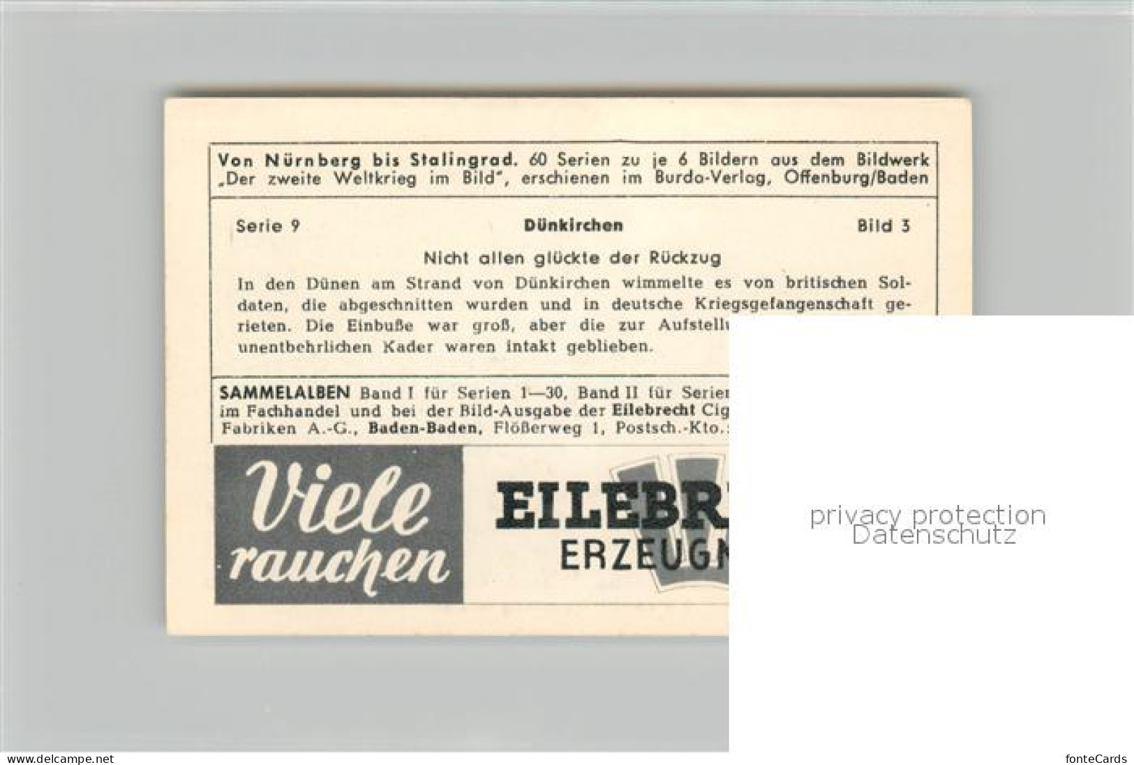 73579193 Militaria Deutschland WK2 Von N?rnberg Bis Stalingrad D?nkirchen R?ckzu - Guerre 1939-45