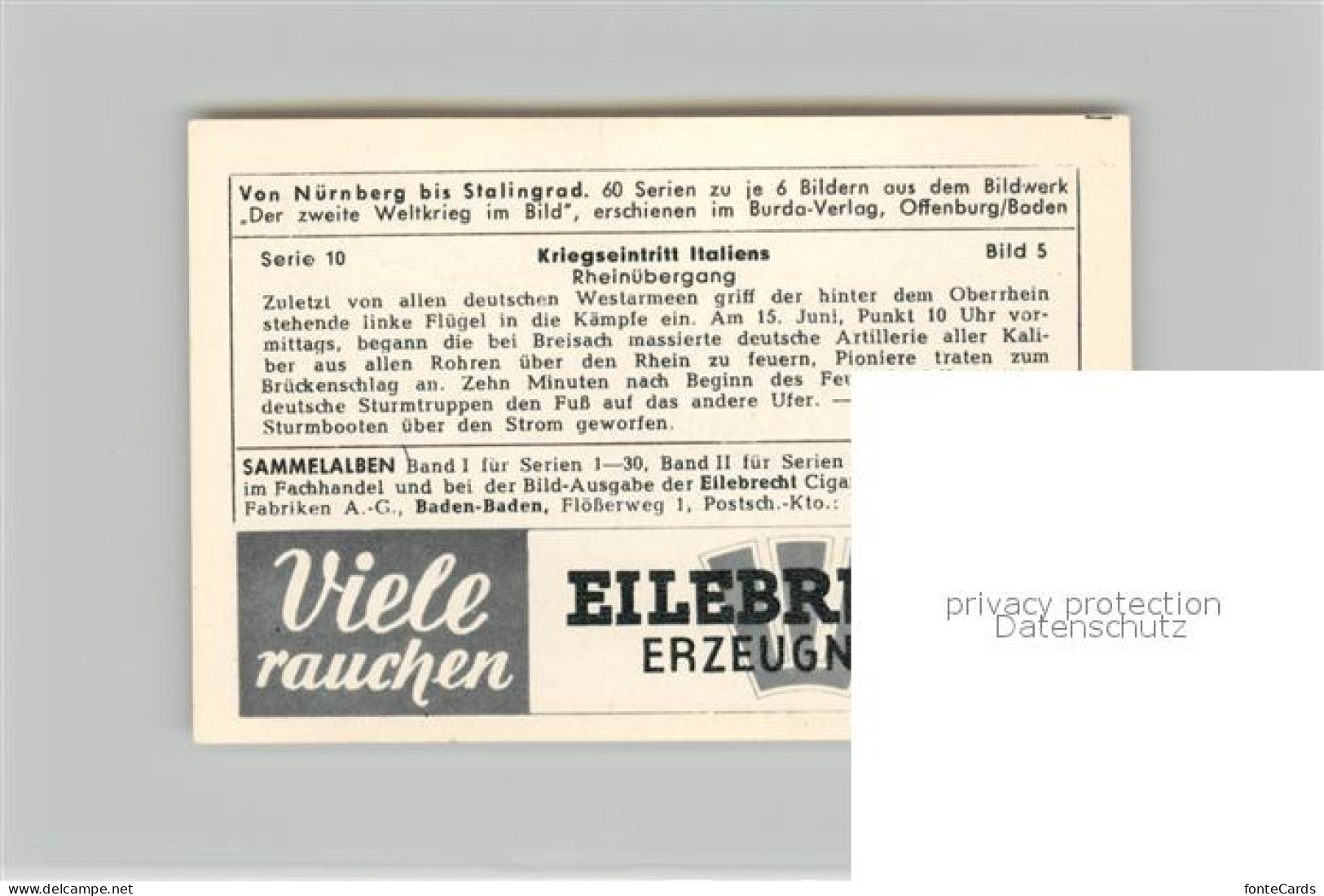 73579187 Militaria Deutschland WK2 Von N?rnberg Bis Stalingrad Kriegseintritt It - Guerre 1939-45