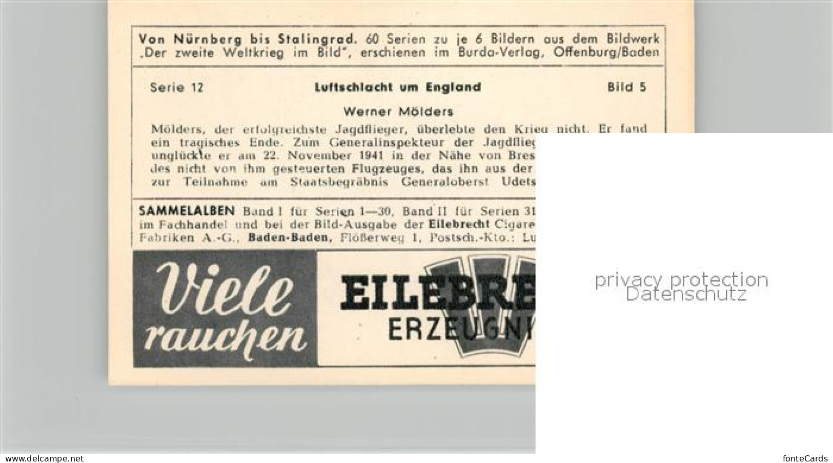 73579174 Militaria Deutschland WK2 Von N?rnberg Bis Stalingrad Luftschlacht Um E - Guerre 1939-45