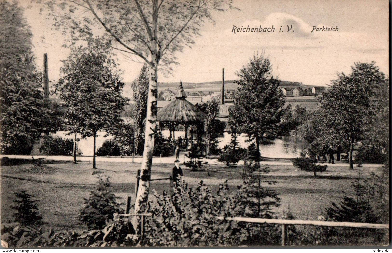 G9931 - Reichenbach - Park Teich - Reichenbach I. Vogtl.