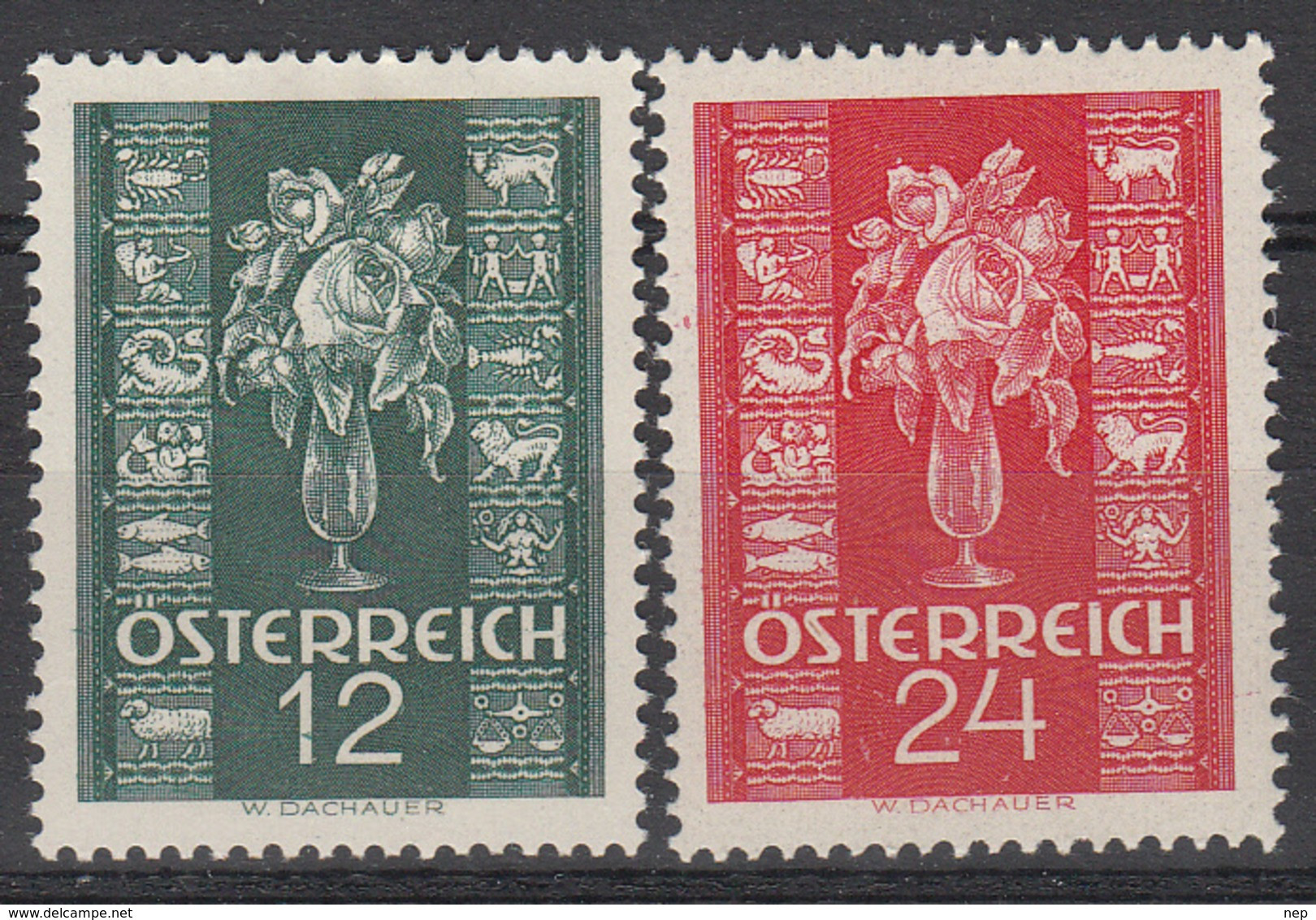 OOSTENRIJK - Michel - 1937 - Nr 658/59 - MH* - Ungebraucht