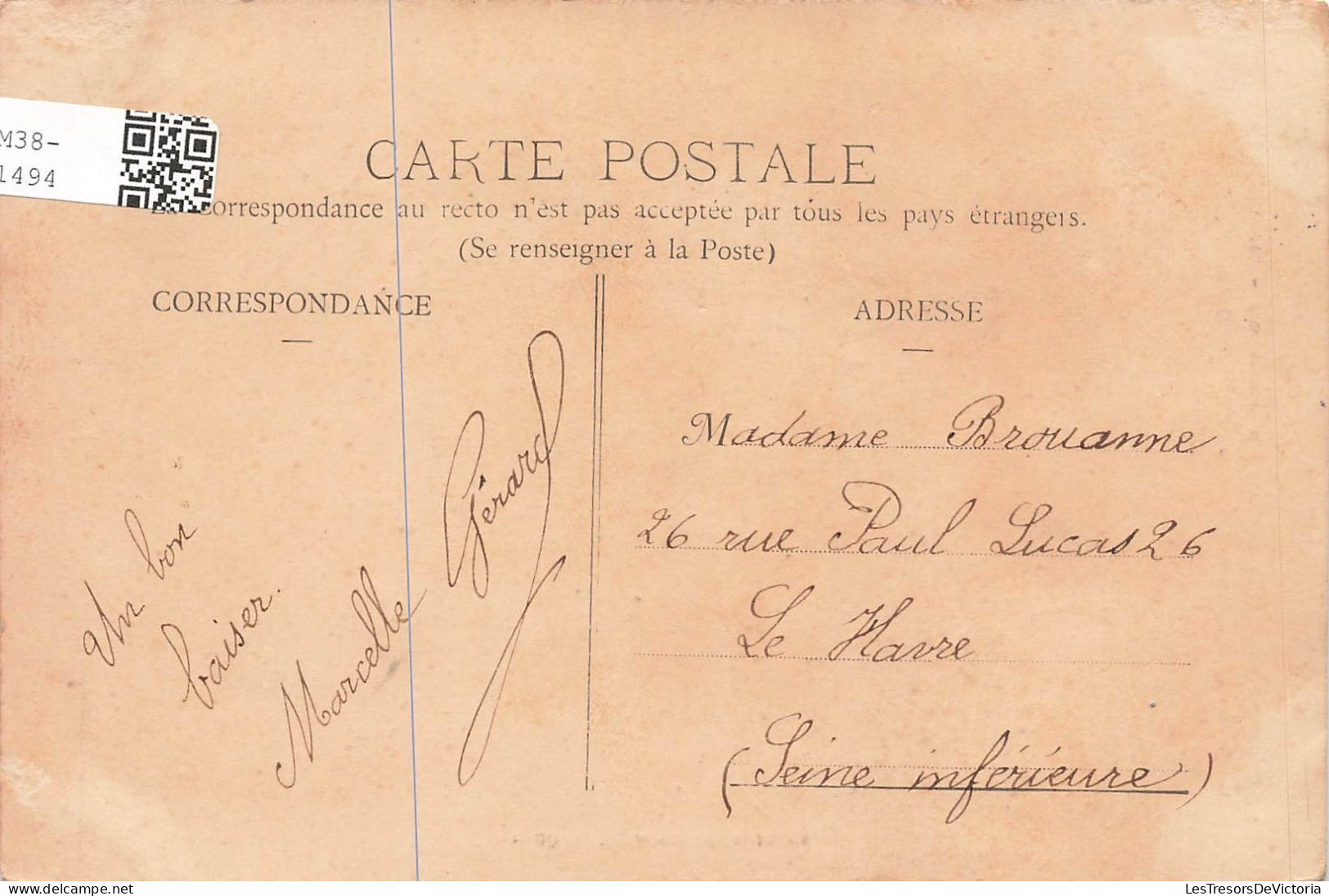 FRANCE - Chaumont - Grotte De Lourdes - Reposoir Place De La Gendarmerie - Le Grand Pardon 1906 - Carte Postale Ancienne - Chaumont