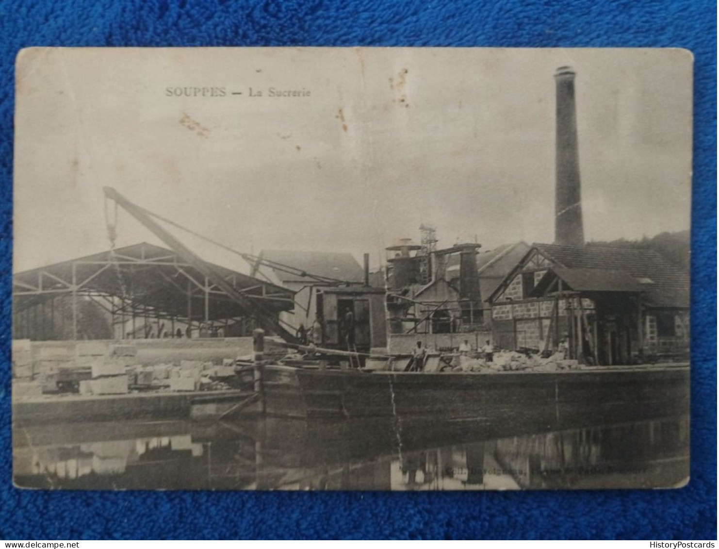 Souppes, La Sucrerie, Zuckerfabrik, Seine-et-Marne, 1910 - Souppes Sur Loing