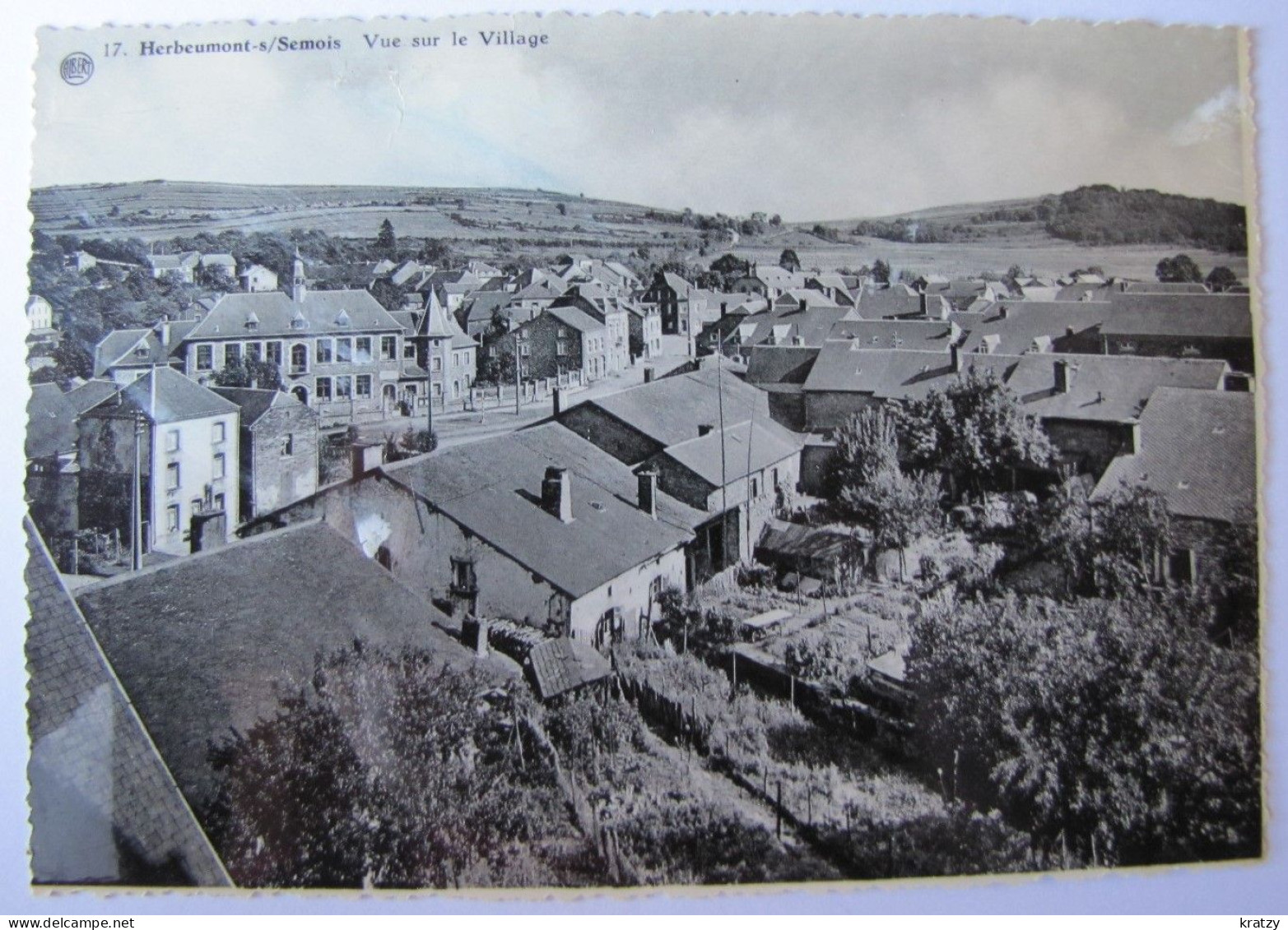 BELGIQUE - LUXEMBOURG - HERBEUMONT - Vue Sur Le Village - Herbeumont