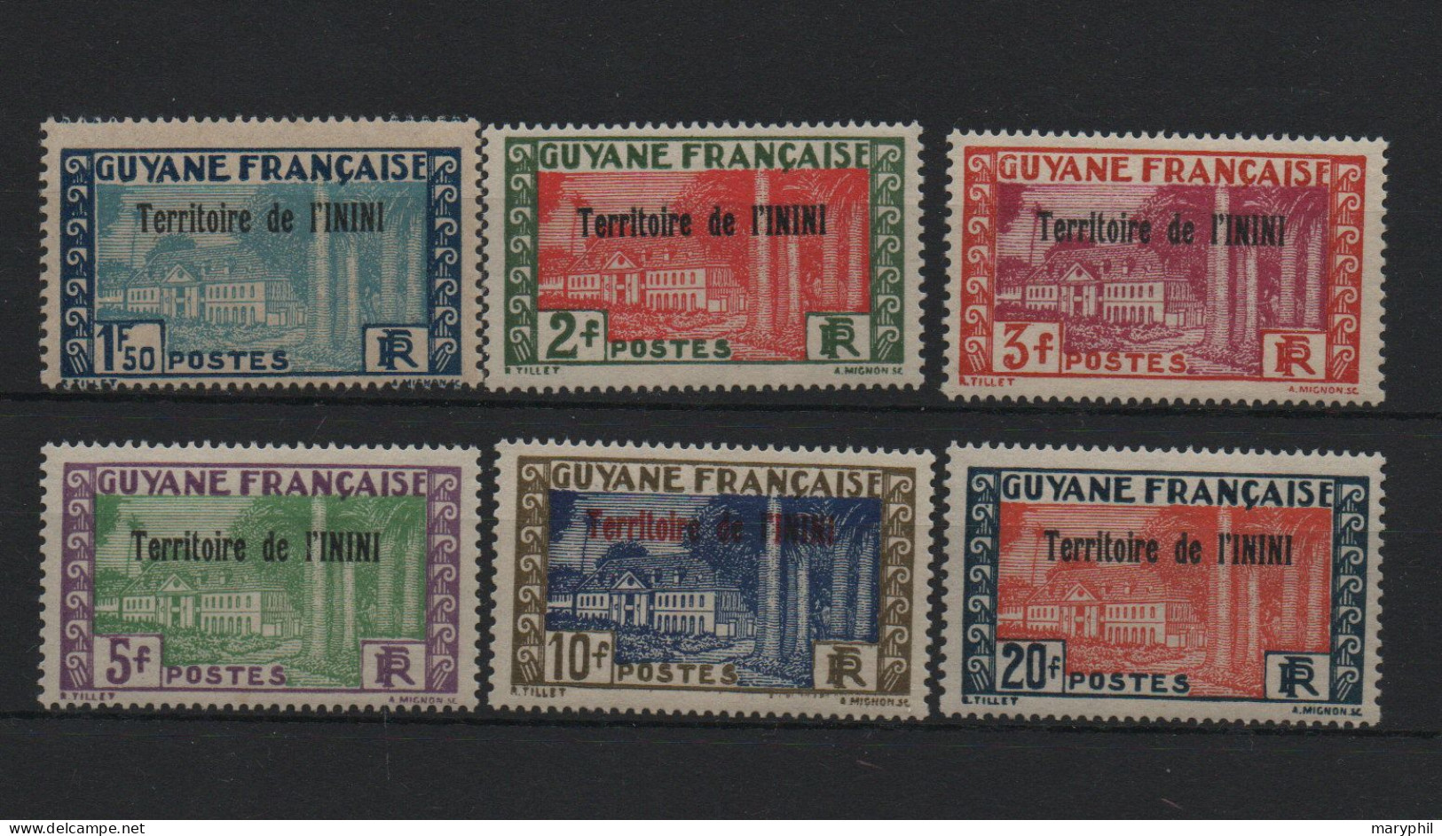 ININI - Lot Des N° 21 Et De 24/28  ** - Cote 9,00 € - Unused Stamps