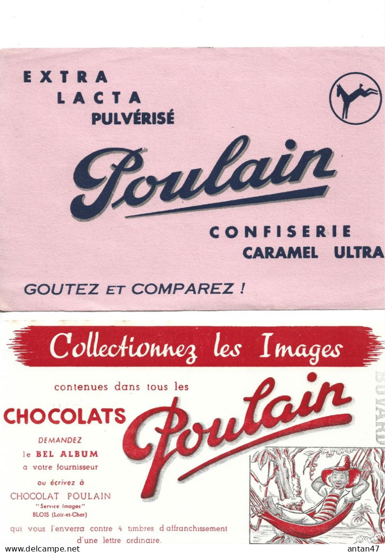 6 Buvards /  Chocolat POULAIN - Cocoa & Chocolat