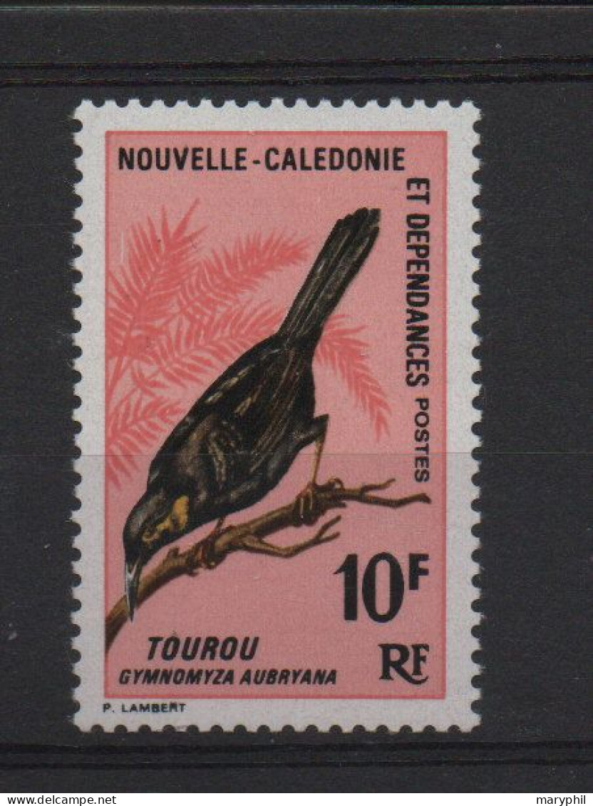 NOUVELLE CALEDONIE N° 350 * -  OISEAU Le Tourou  - Cote 16,80 € - Ongebruikt