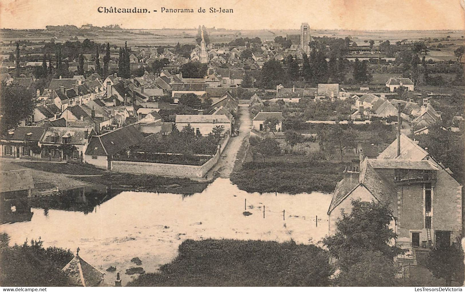 FRANCE - Châteaudun - Panorama De Saint Jean - Carte Postale Ancienne - Chateaudun