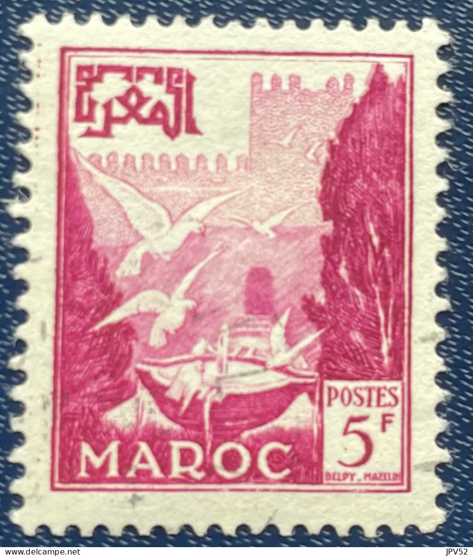 Maroc - Marokko - C5/22 - 1954 - (°)used - Michel 373 - Vasque Duif - Usati