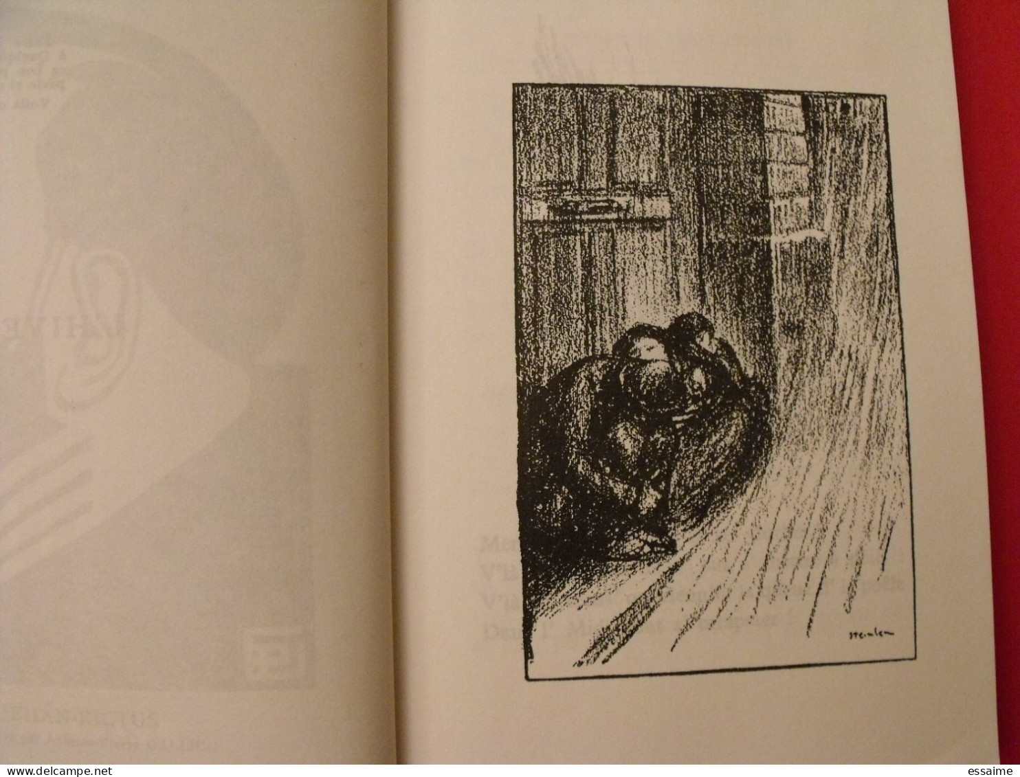 Les Soliloques Du Pauvre. Jehan Rictus. Dessins De Steinlen. Les Introuvables. éditions D'aujourd'hui 1976 - Auteurs Français