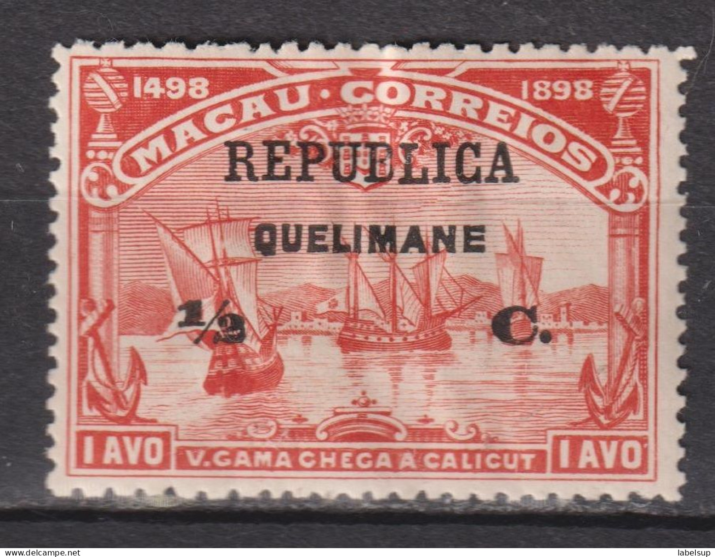 Timbre Neuf* De Quelimane De 1913 N°2 MH - Quelimane