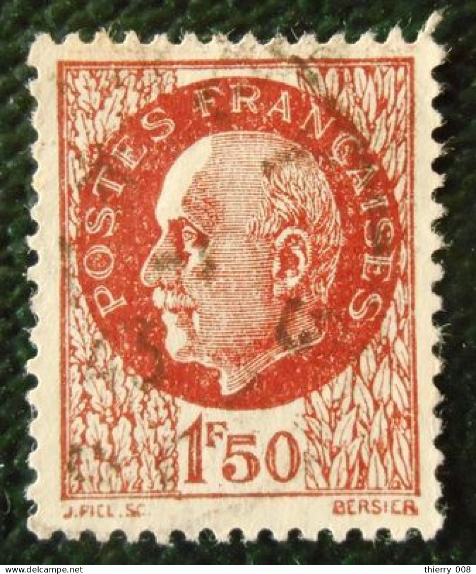 516 France 1941/42 Oblitéré  Effigie De Pétain 1,50f - Used Stamps
