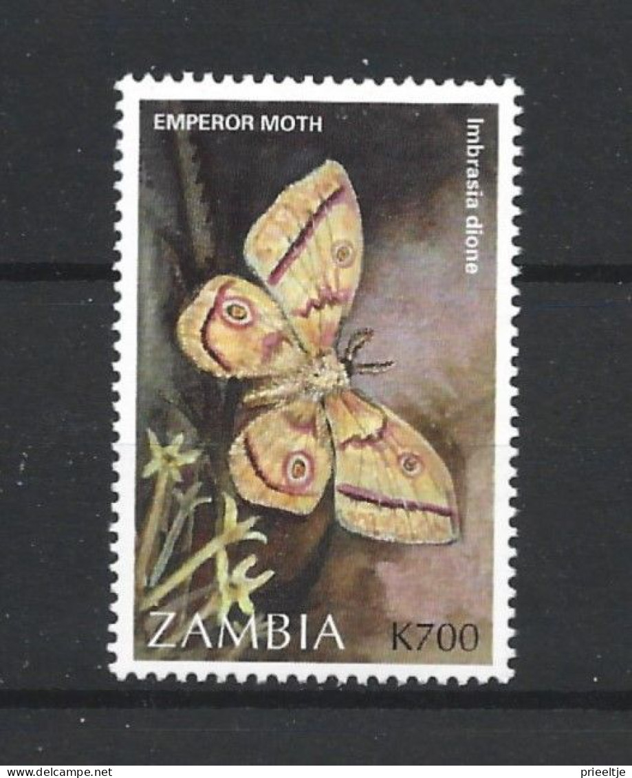 Zambia 1997 Butterflies Y.T. 653 ** - Zambia (1965-...)
