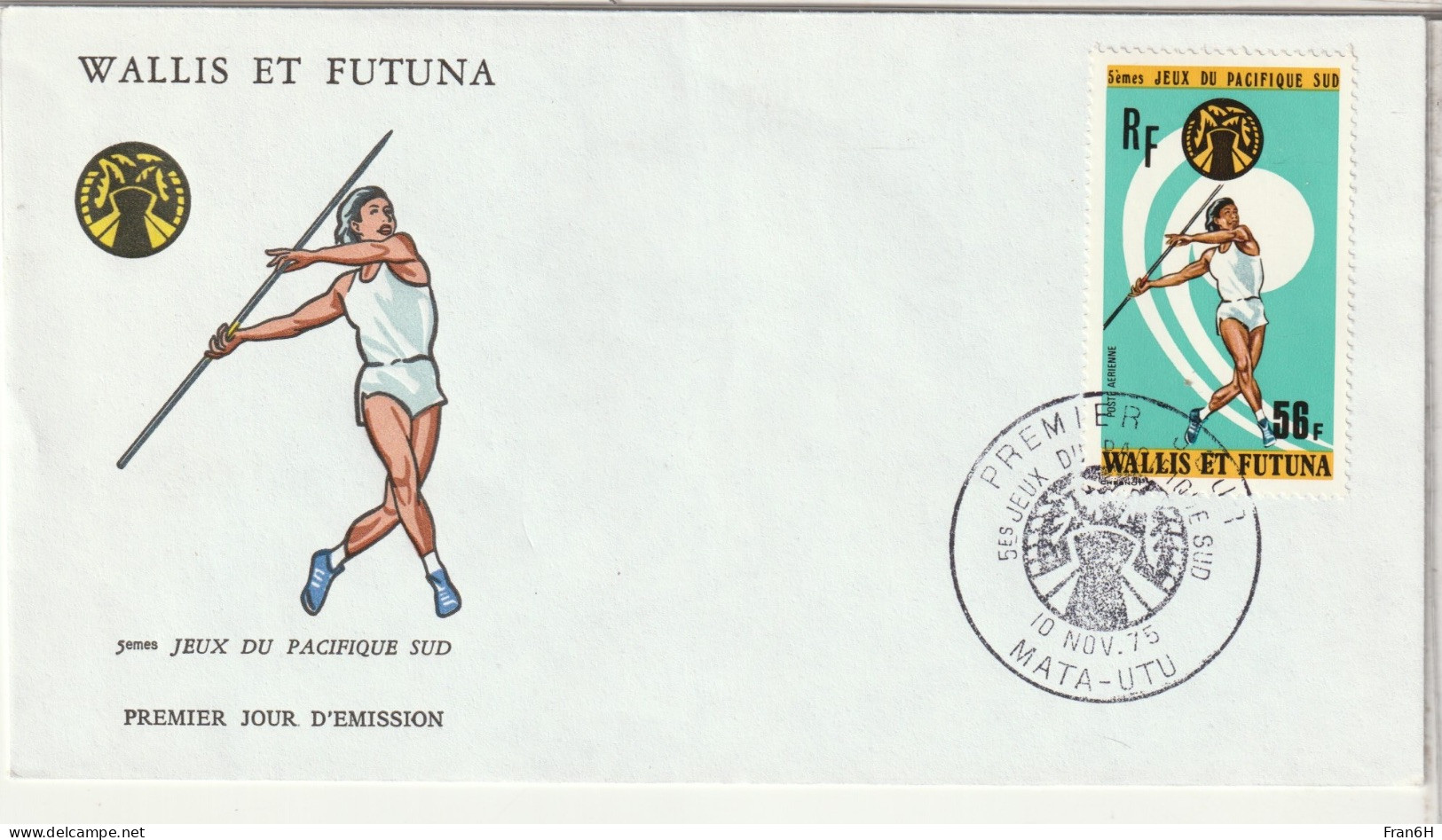 WALLIS ET FUTUNA  - FDC - 1975 - FDC