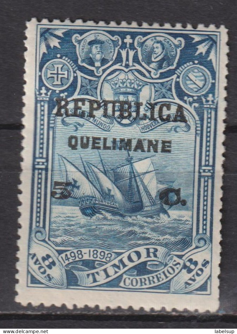 Timbre Neuf* De Quelimane De 1913 N°21 MH - Quelimane