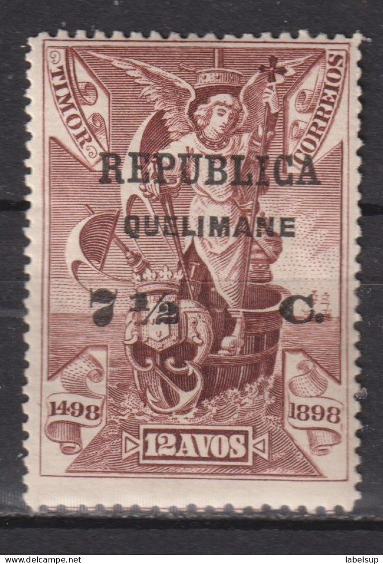 Timbre Neuf* De Quelimane De 1913 N°22 MH - Quelimane