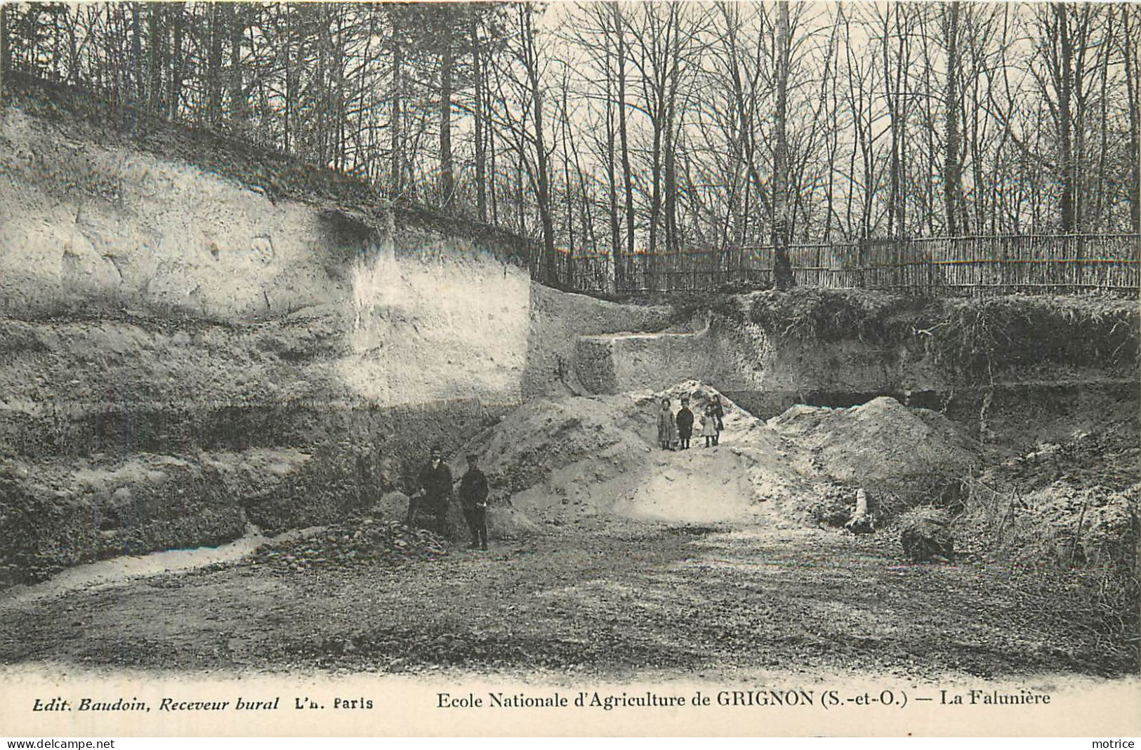 GRIGNON - école Nationale D'agriculture, La Falunière. - Grignon