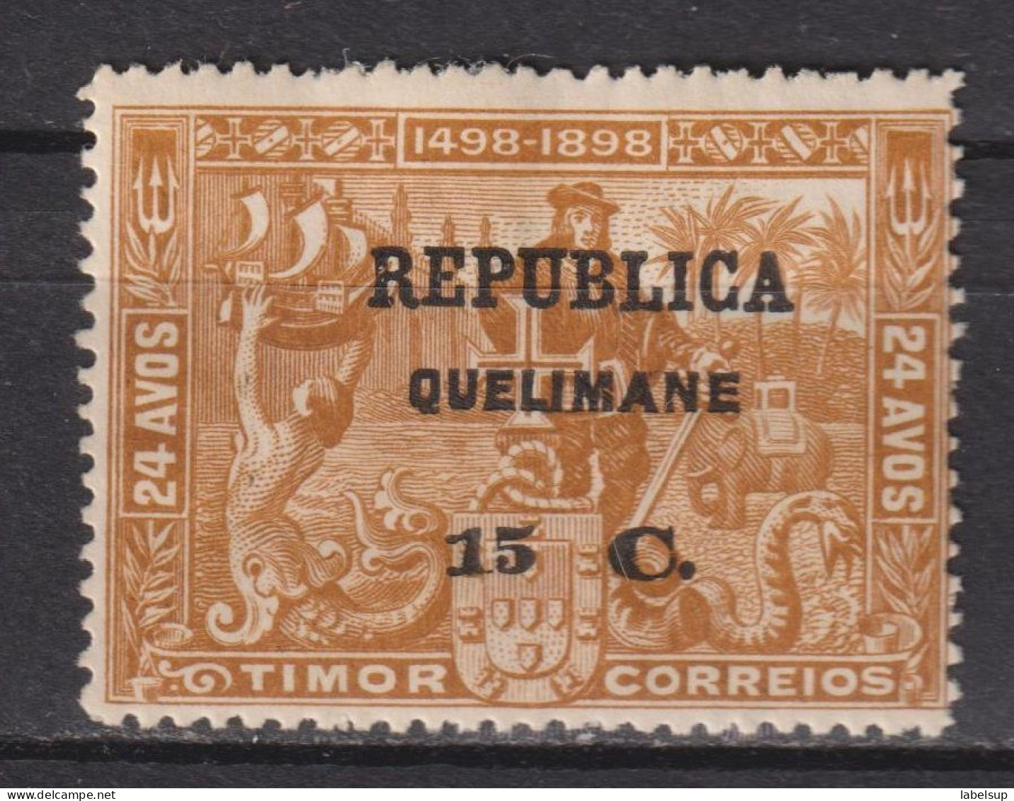 Timbre Neuf* De Quelimane De 1913 N°24 MH - Quelimane