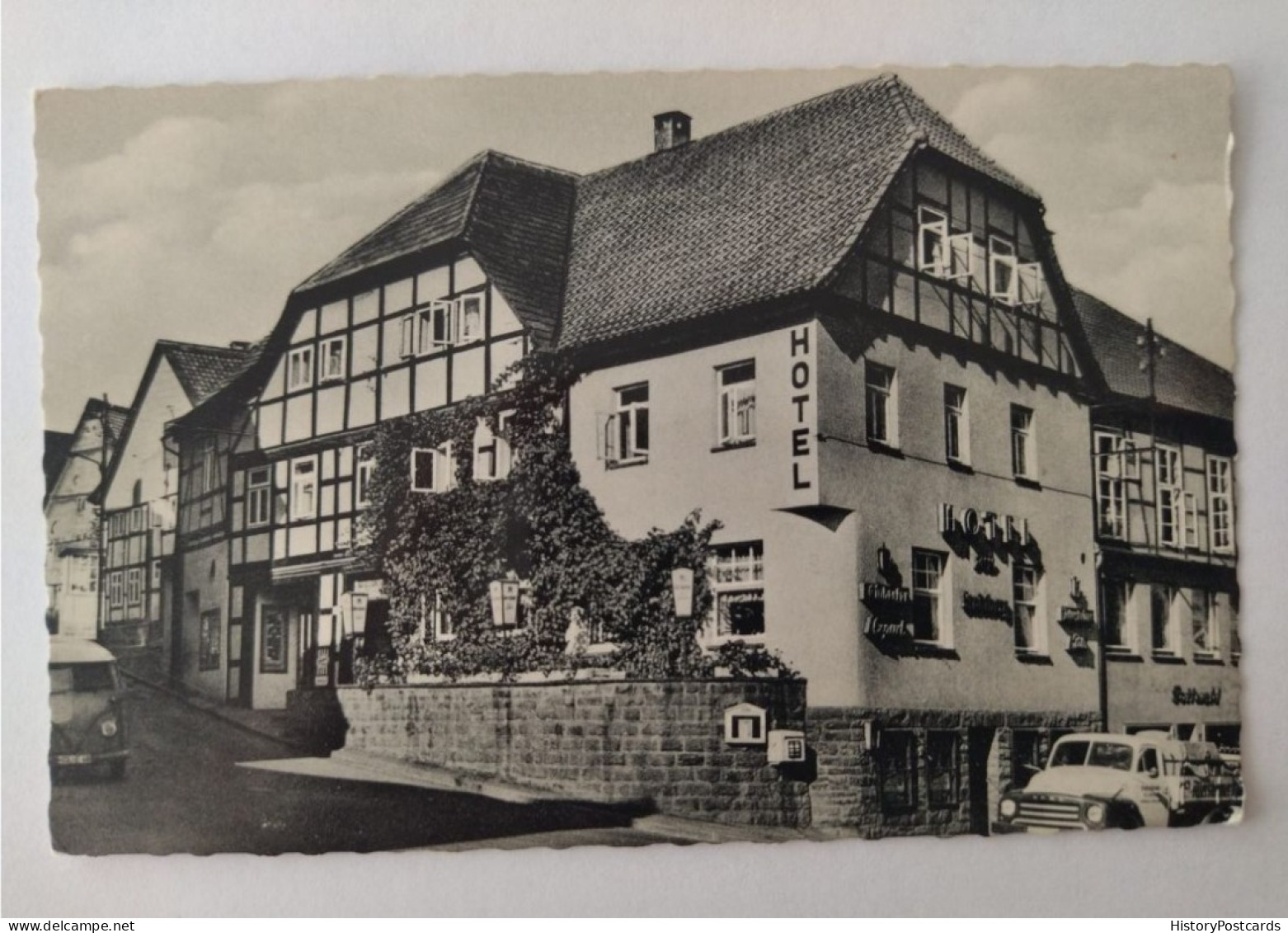 Eschershausen/Weserbergland, Hotel Zum Stadtberg, 1955 - Minden