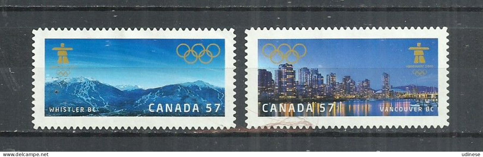 CANADA 2010 - WINTER OLYMPIC GAMES . CPL. SET - USED OBLITERE GESTEMPELT USAO - Hiver 2010: Vancouver