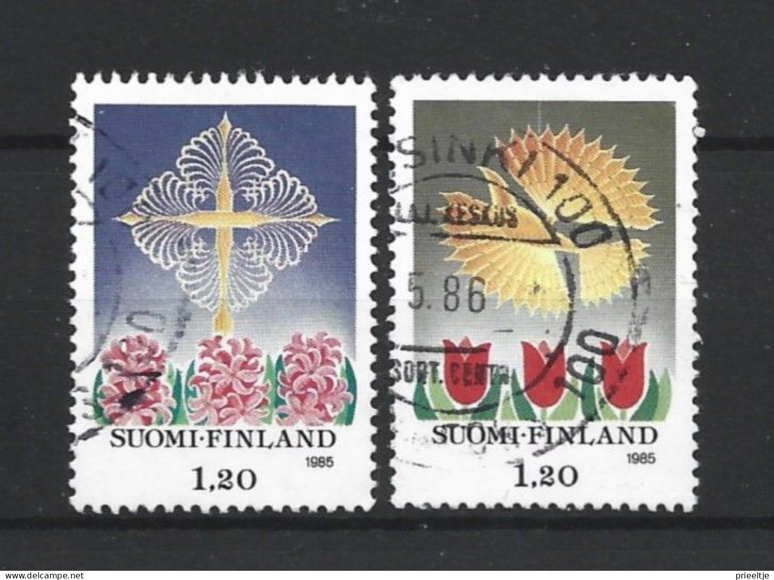 Finland 1985 Christmas Y.T. 943/944 (0) - Used Stamps