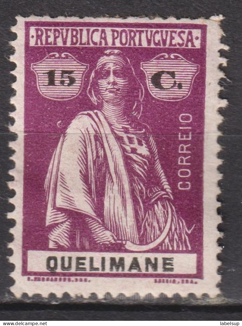 Timbre Neuf* De Quelimane De 1914 N°35 MH - Quelimane