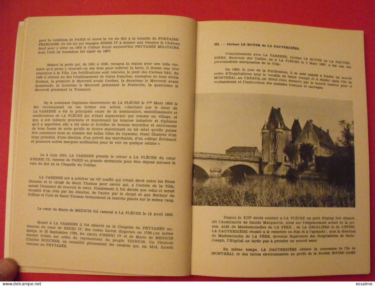 La Flèche. Son Prytanée Militaire 1604-1808, Ses Environs. 1958 - Pays De Loire