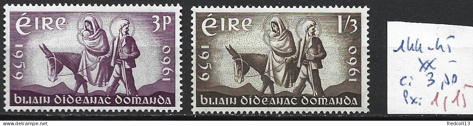 IRLANDE 144-45 ** Côte 3.50 € - Nuevos