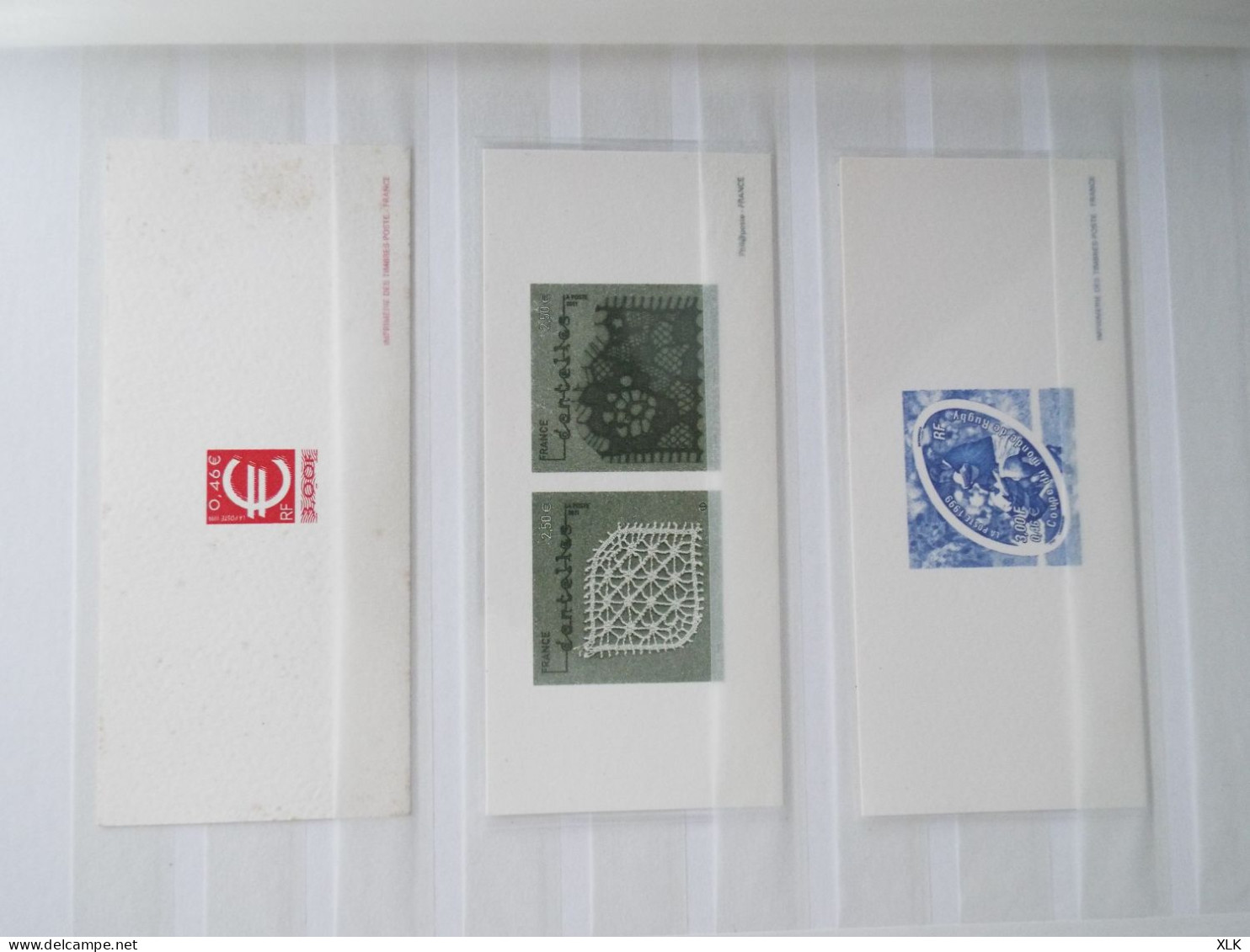 France - 2 albums - Gravure imprimerie timbres poste dont les Marianne