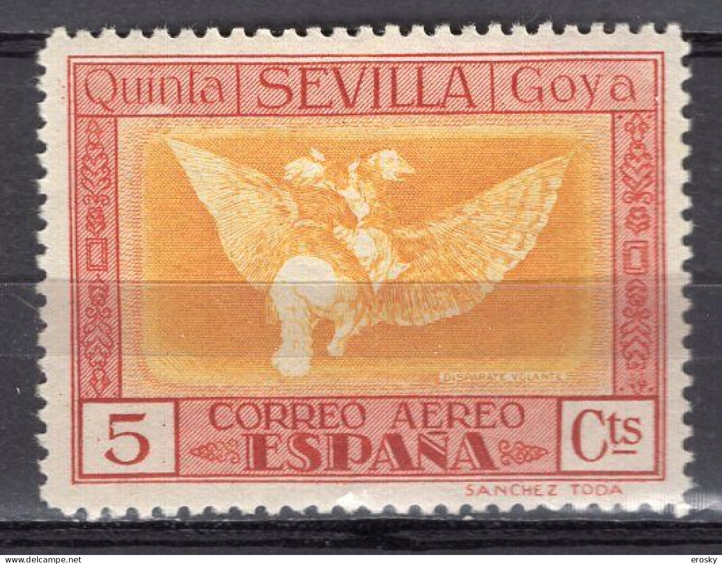 T0288 - ESPANA ESPAGNE AERIENNE Yv N°38 * - Unused Stamps