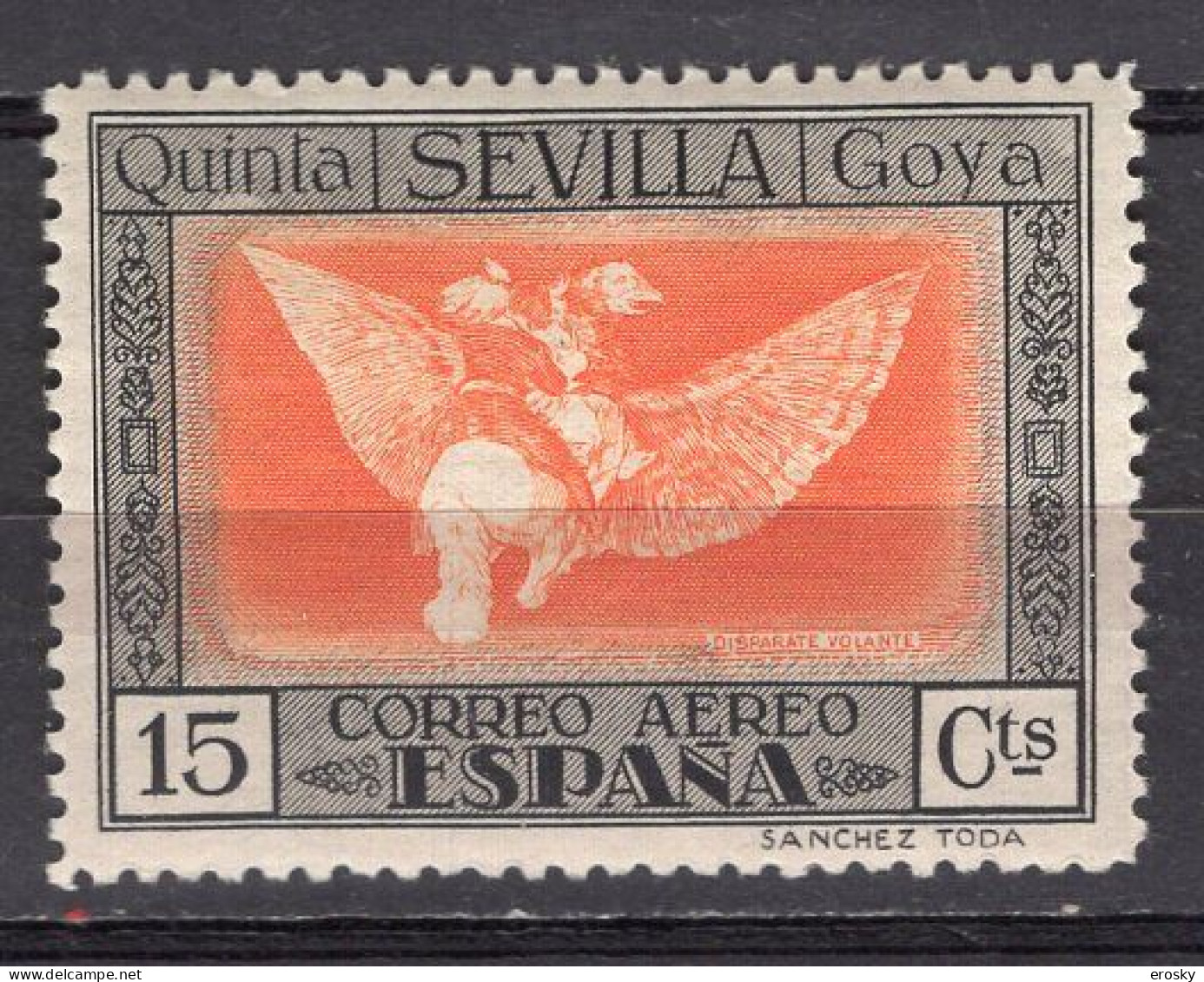 T0290 - ESPANA ESPAGNE AERIENNE Yv N°40 * - Unused Stamps