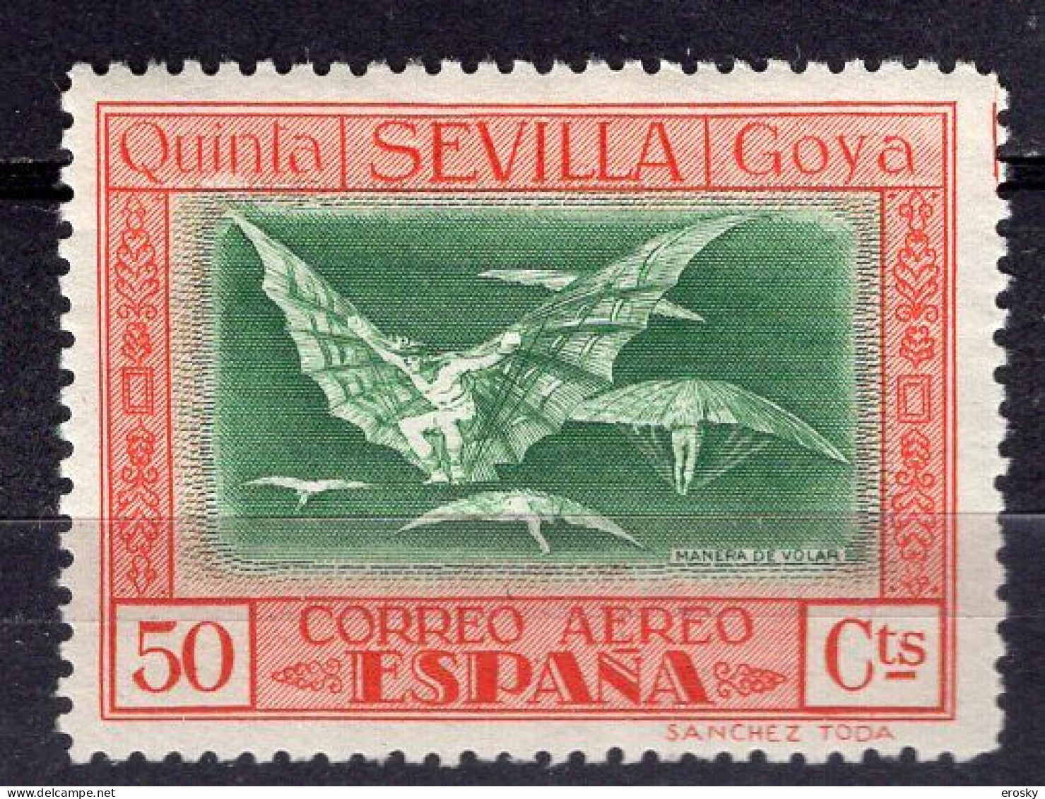 T0295 - ESPANA ESPAGNE AERIENNE Yv N°45 * - Unused Stamps