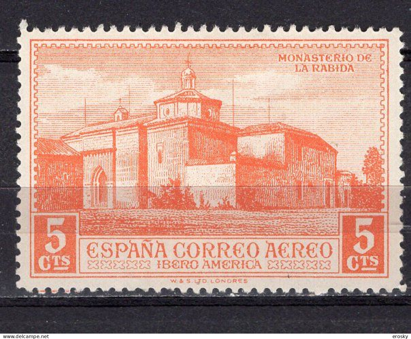 T0304 - ESPANA ESPAGNE AERIENNE Yv N°57a * - Unused Stamps