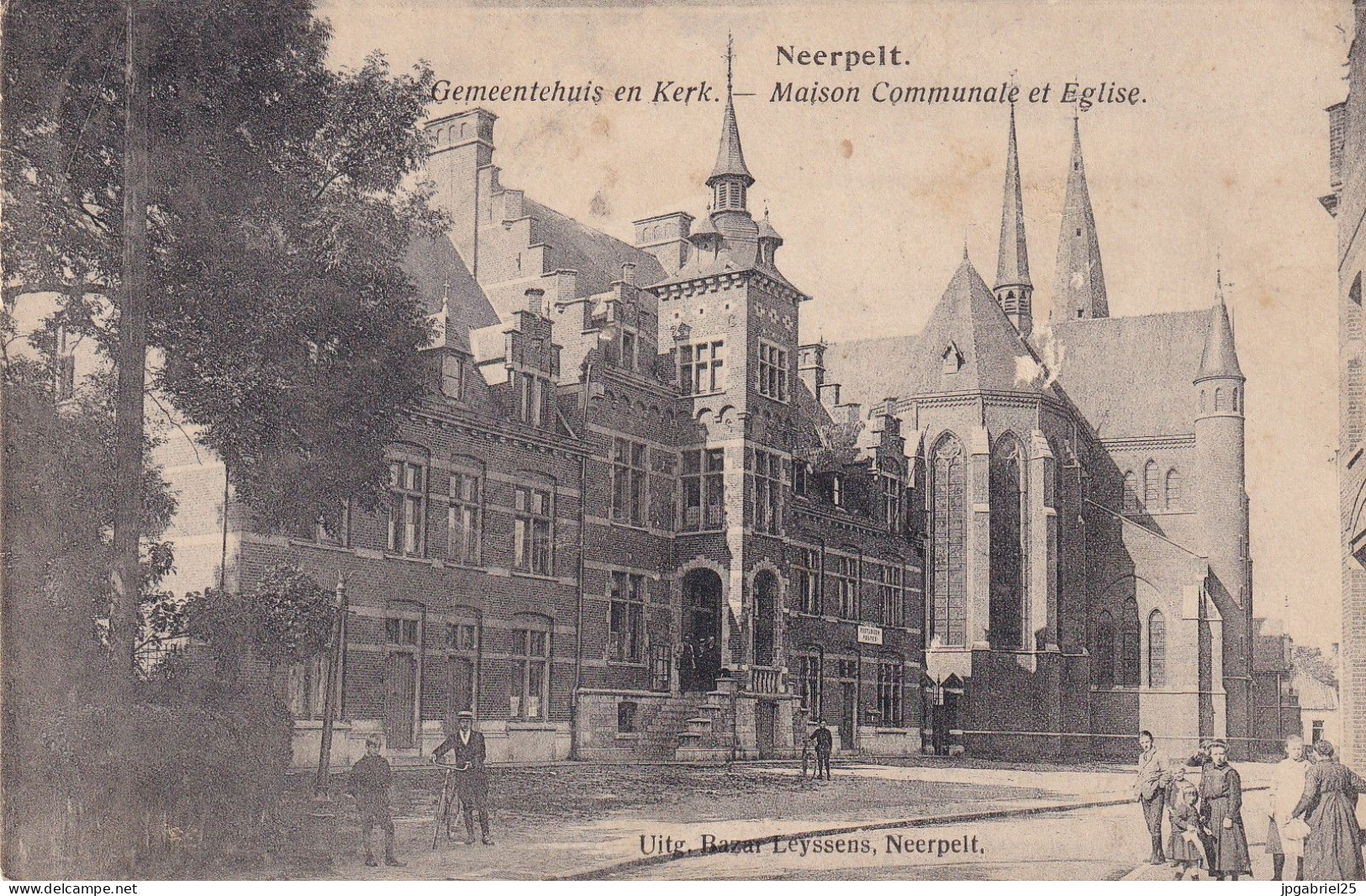 MP Neerpelt Maison Communale Et Eglise - Neerpelt