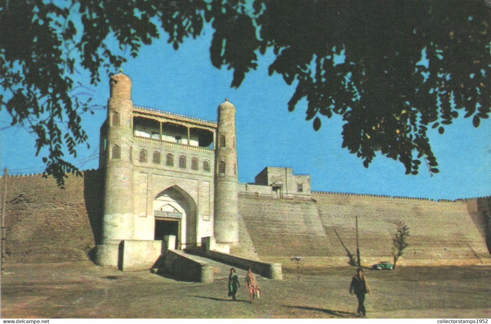BUKHARA, THE ARK, GATE, ARCHITECTURE, UZBEKISTAN, POSTCARD - Usbekistan
