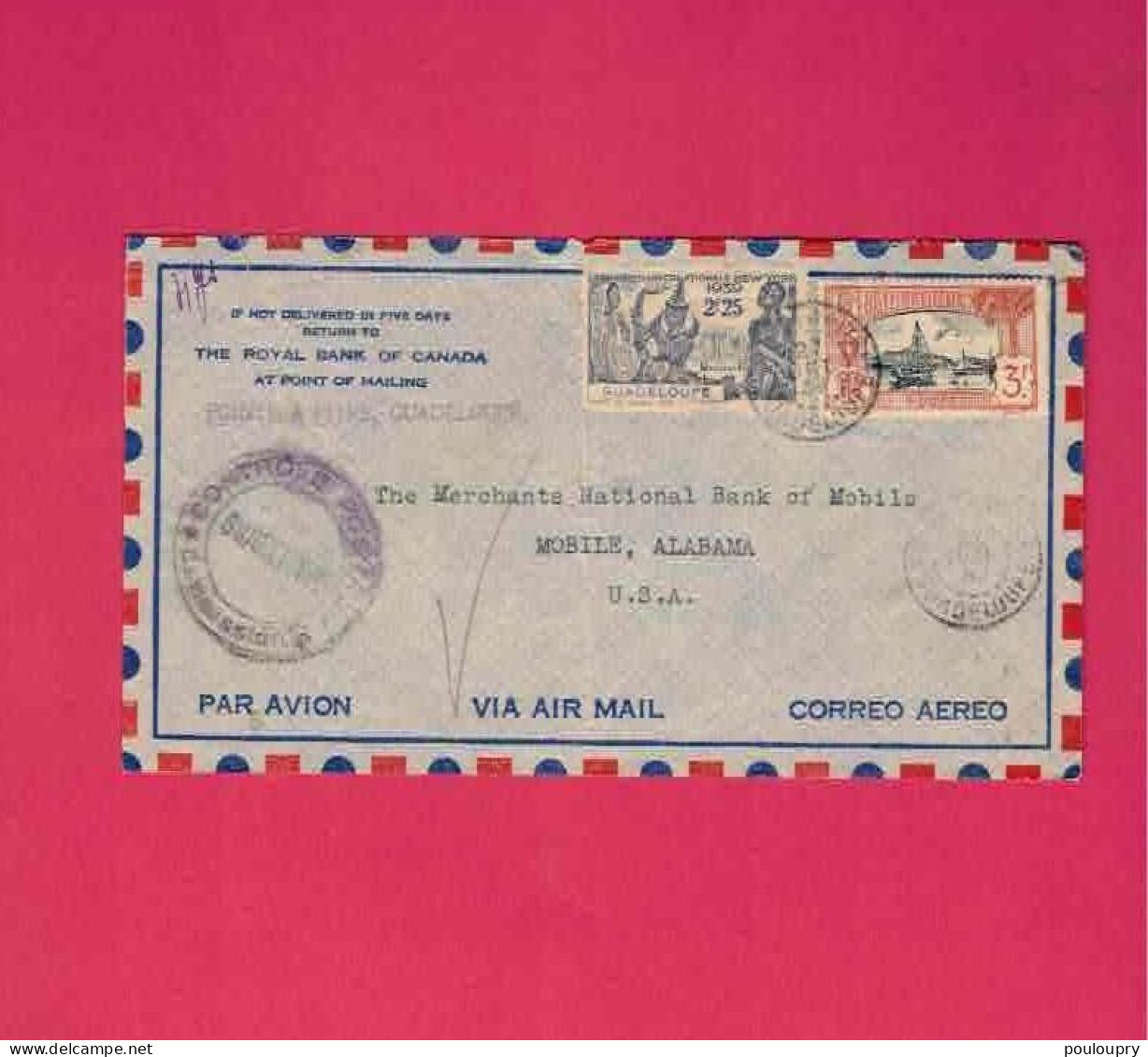 Lettre De 1939 Pour Les USA EUAN - YT N° 119 Et 141 - Exposition Internationale De New-York - Briefe U. Dokumente