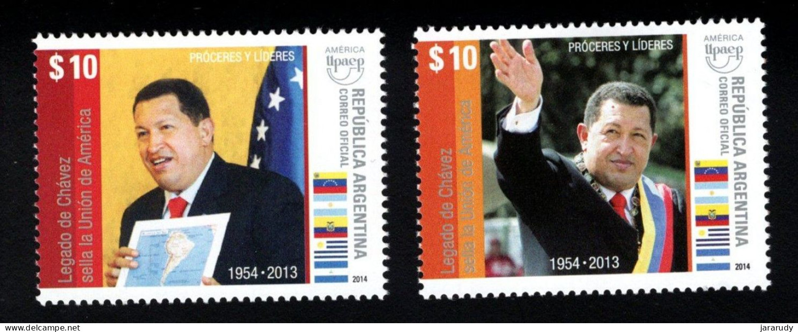 ARGENTINA UPAEP 2014 Yv 3035/6 MNH - Unused Stamps