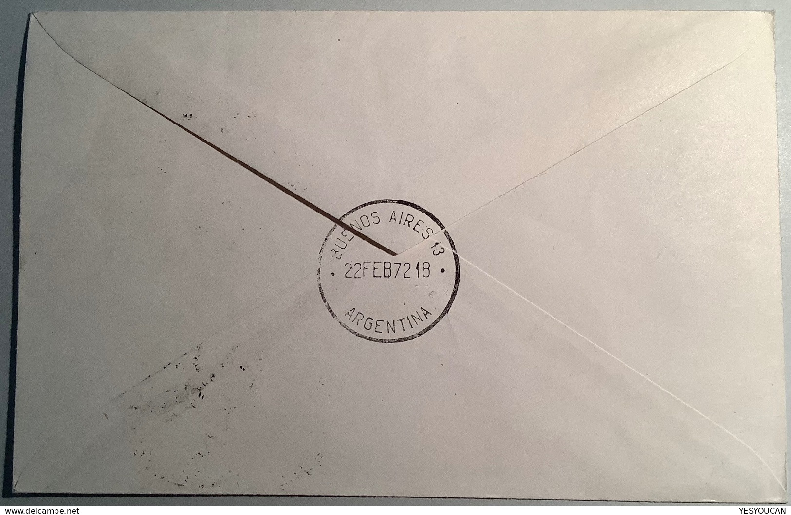 M.S LINDBLAD EXPLORER ANTARCTICA 1972 ANTARTIDA ARGENTINA BASE ESPERANZA SCARCE COVER (antarctic Polar Penguin - Otros & Sin Clasificación