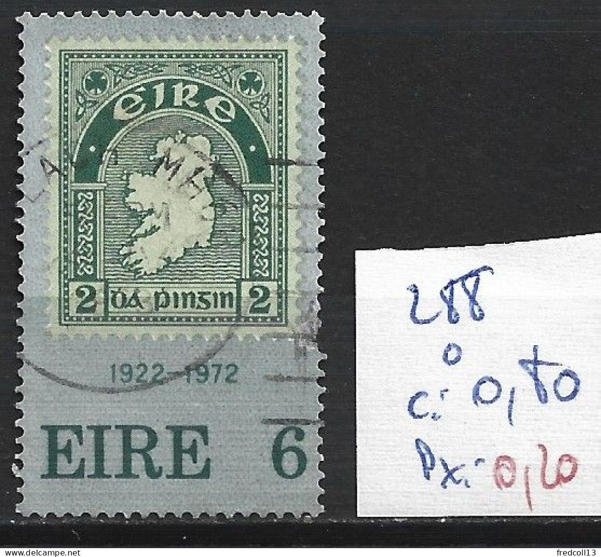 IRLANDE 288 Oblitéré Côte 0.80 € - Oblitérés