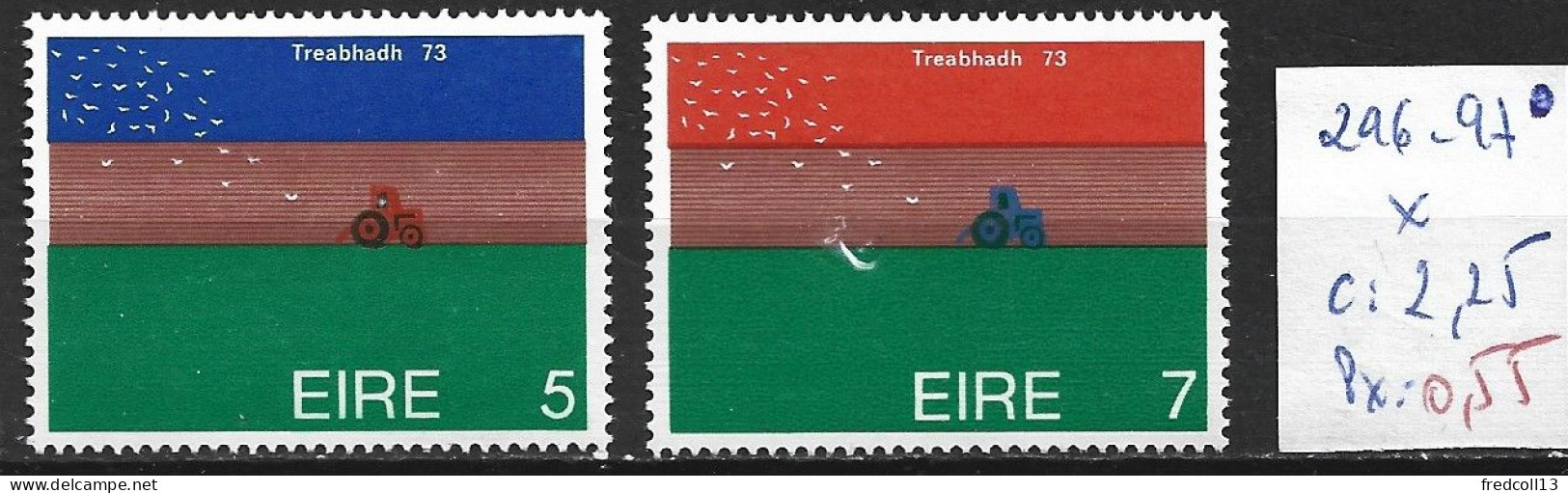 IRLANDE 296-97 * Côte 2.25 € - Ungebraucht